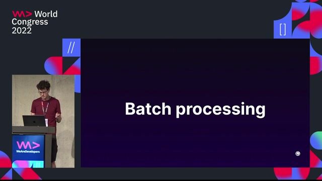 Tradeoffs of batch processing and application caching thumbnail