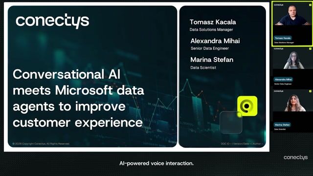Conversational AI meets MS data agents to improve customer experience