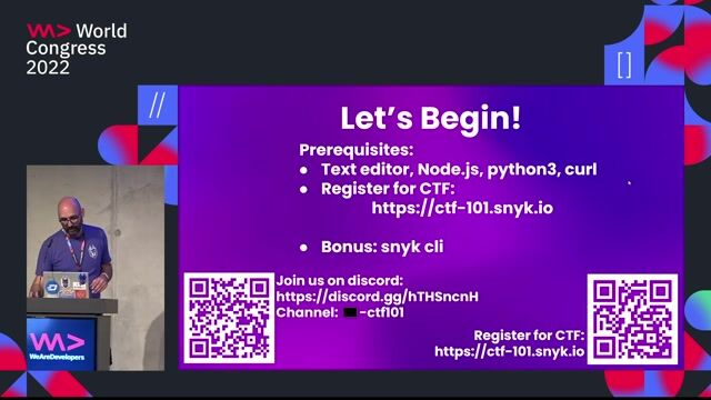 Following the rules of engagement for a CTF