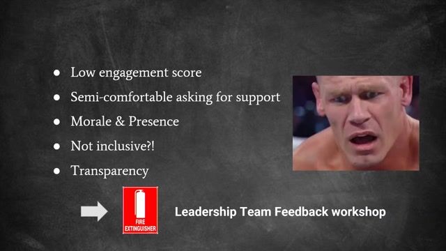 How acting on feedback dramatically improved team engagement