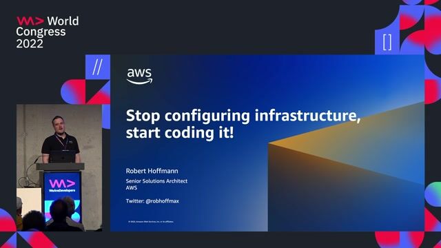 Stop configuring infrastructure, start coding it!