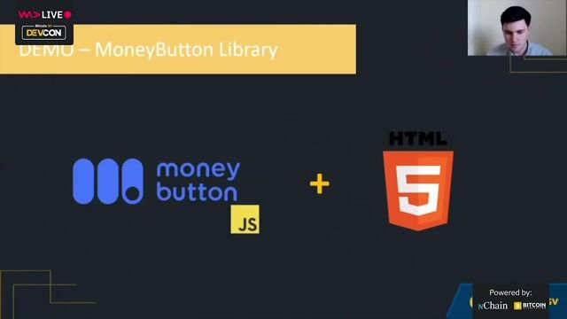Building backend data transactions with the moneybutton.js library