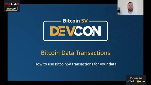 Bitcoin transactions- embedding and using data for applications built on Bitcoin SV thumbnail