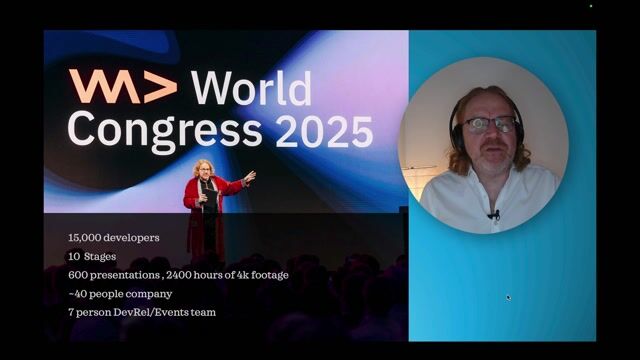 Using content channels to build an event community