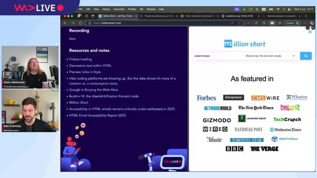 Common accessibility failures in HTML emails
