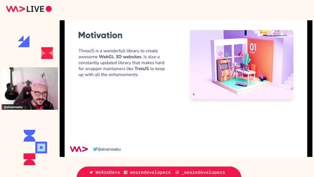 Motivation for a modern Three.js library for Vue