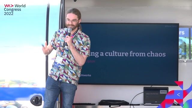 Building a culture from chaos