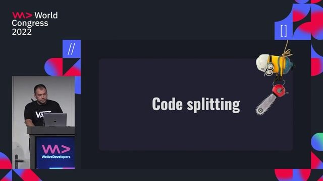 Implementing code splitting for on-demand loading
