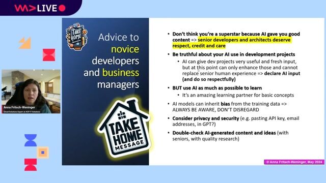 Guidance for senior developers adapting to AI