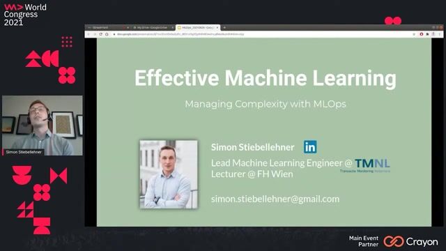 Effective Machine Learning - Managing Complexity with MLOps thumbnail