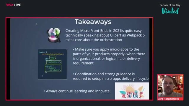 Key takeaways for successfully adopting micro frontends