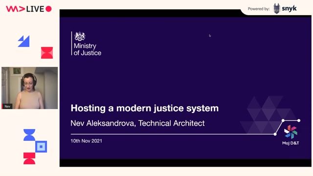 Hosting a modern justice system