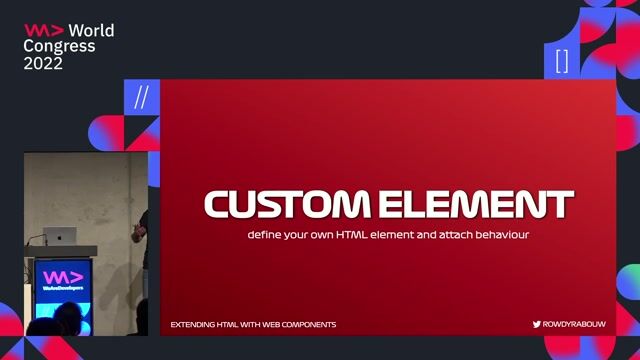 Extending HTML with Web Components thumbnail