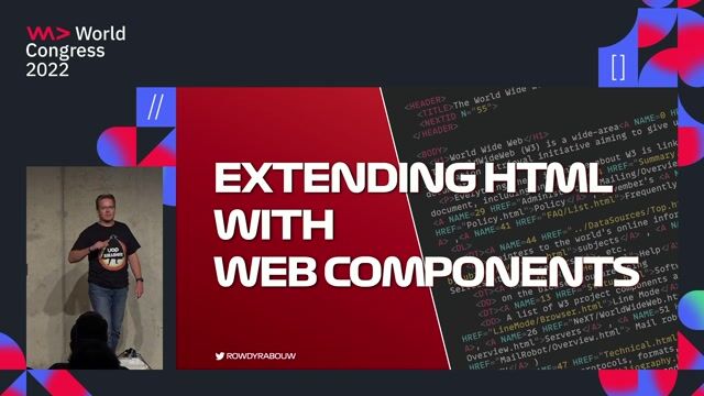 Extending HTML with Web Components