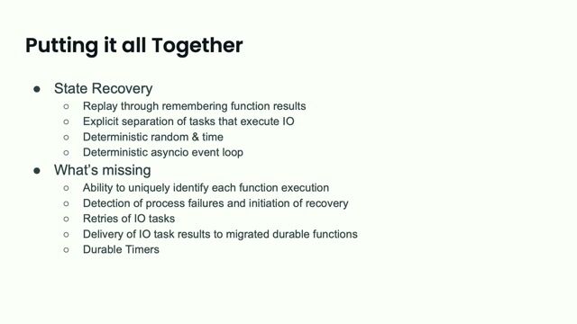Temporal as an open source durable execution system