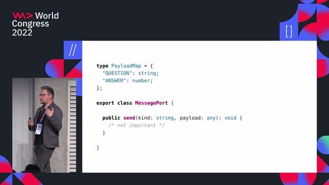 Using generics and keyof to enforce message contracts