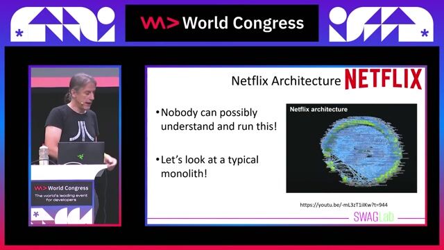 The real problem is poor modularization, not architecture choice