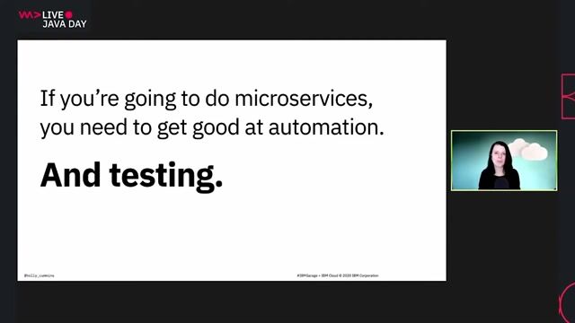 Using the test pyramid for microservices
