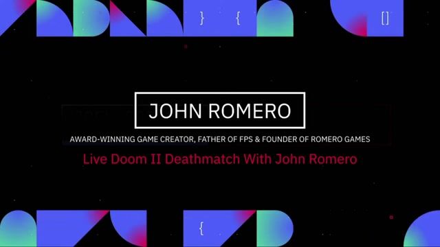 Setting up for a live Doom II deathmatch