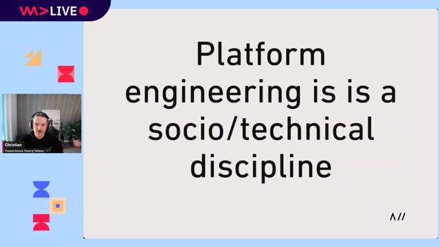 Platform engineering as a socio-technical discipline