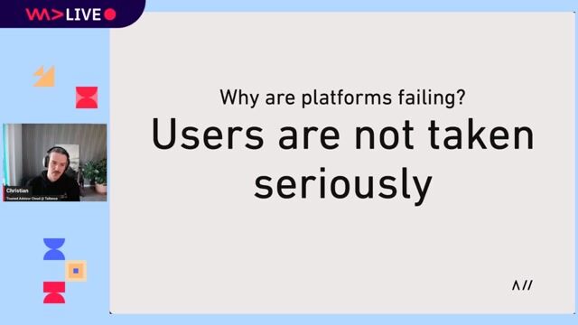 Common failure mode: Not taking users seriously