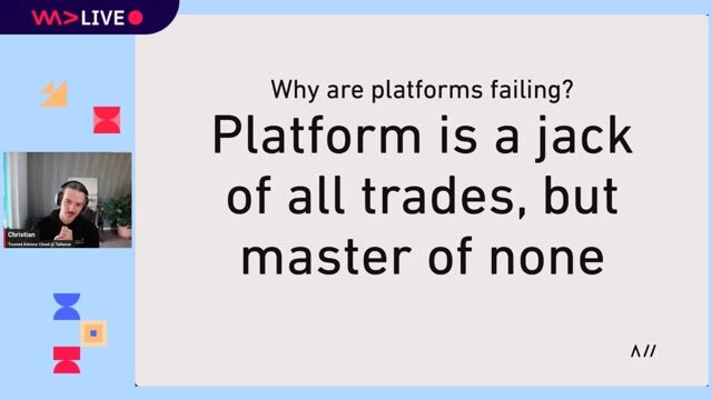 Common failure mode: A non-cross-functional platform team