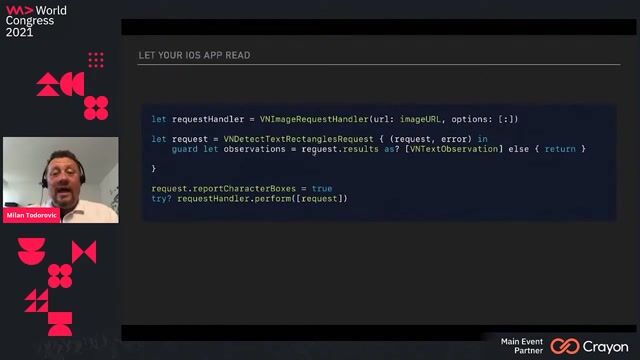 Let your iOS app read texts