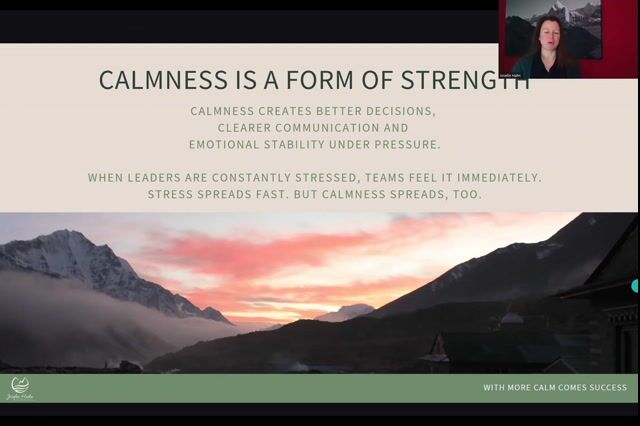 With More Calm Comes More Success – Leading Clearly in Fast-Moving Environments thumbnail