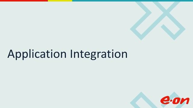 Defining application integration as a central hub