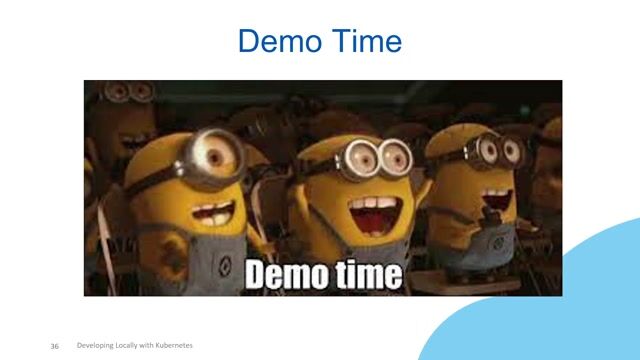 Demo of local debugging with Kind and Telepresence