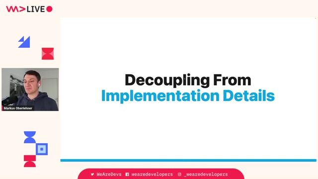 Use semantic selectors to avoid implementation details