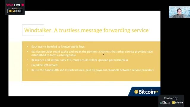 Benefits and architecture of the Windtalker network