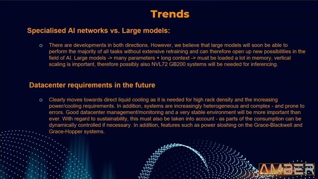 Future trends in AI models and data center cooling