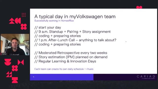 A typical day and the culture of innovation days