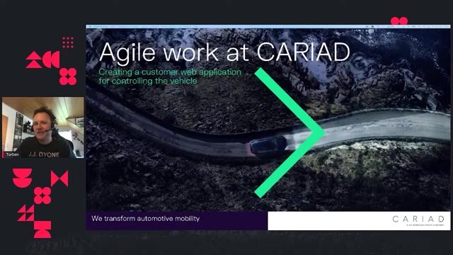Agile work at CARIAD – Creating a customer web application for controlling the vehicle