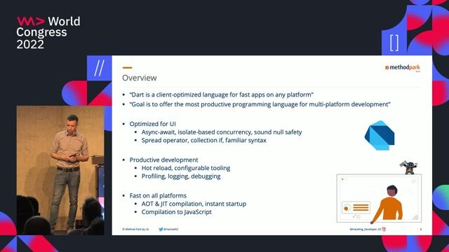 How Dart compiles code for development and production