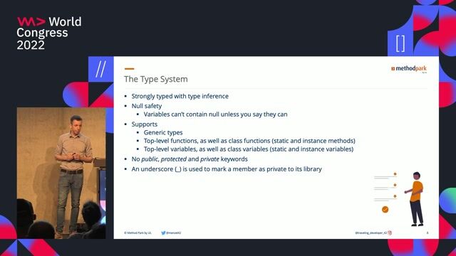A tour of Dart's type system and syntax