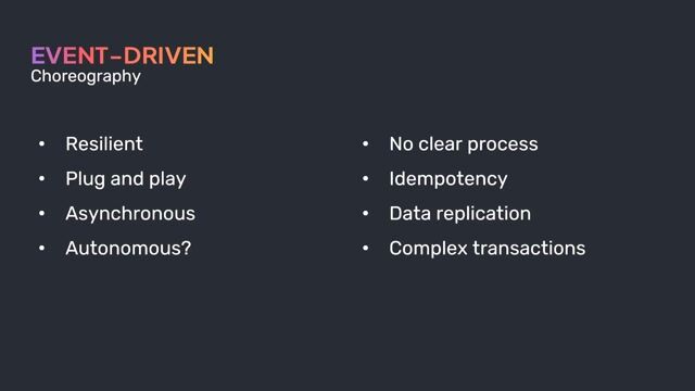 Analyzing the drawbacks of event-driven architectures thumbnail