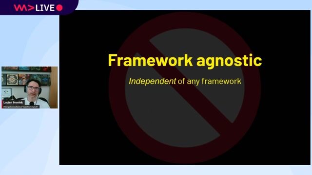 Why web components are ideal for framework-agnostic UI