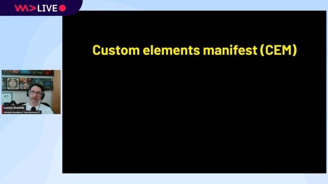 Introducing the custom elements manifest standard