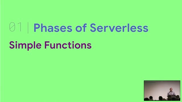 The first wave of serverless with functions as a service