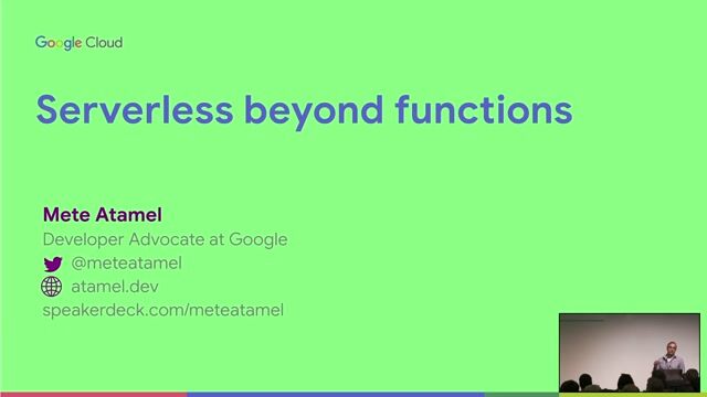 Serverless landscape beyond functions