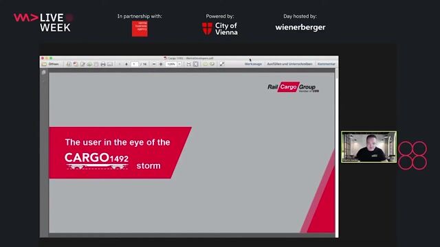 The user in the eye of the Cargo1492 storm