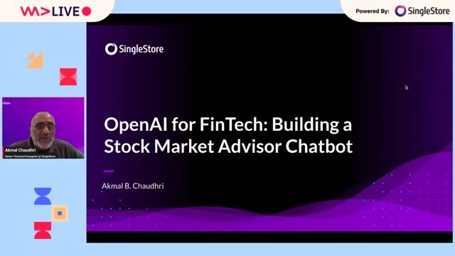 OpenAI for FinTech: Building a Stock Market Advisor Chatbot thumbnail
