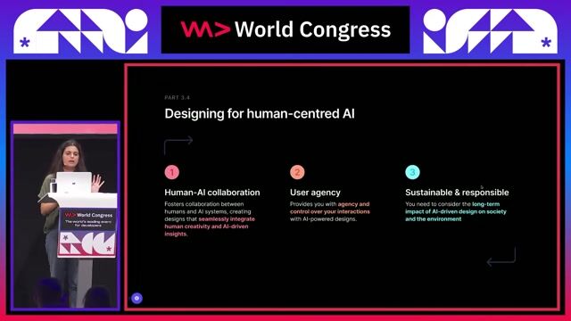 Creating a human-centered AI collaboration model