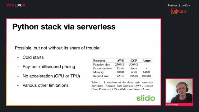 Addressing constraints and limitations of serverless model deployments thumbnail