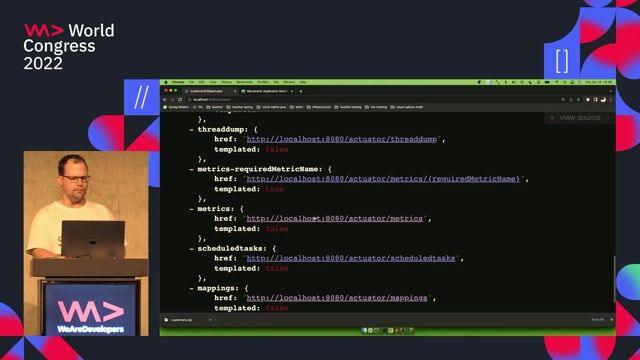 Embedding build information with the info endpoint