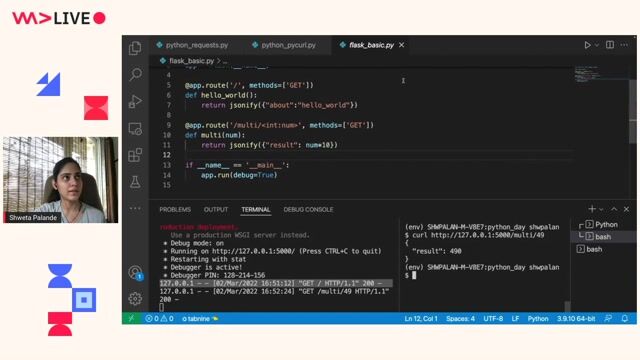 Structuring APIs with the Flask-RESTful extension