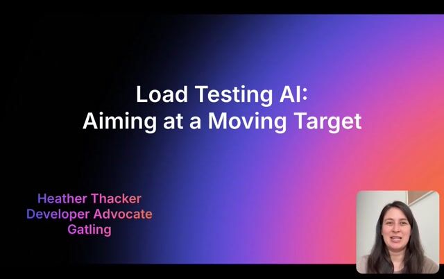 Load Testing AI: Aiming at a Moving Target