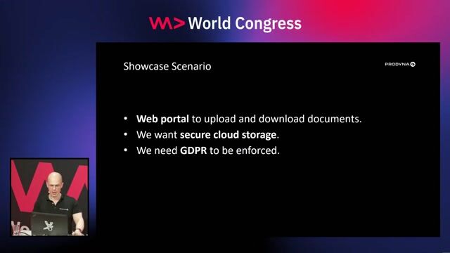 Live demonstration of deploying Azure resources from a prompt
